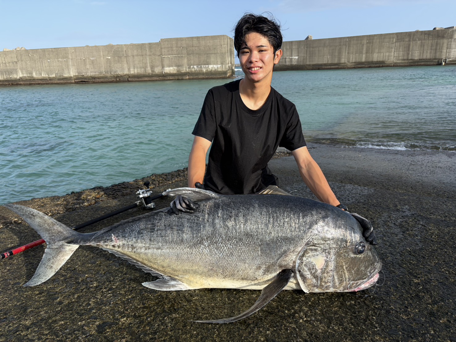 ロウニンアジ135cm・40kg